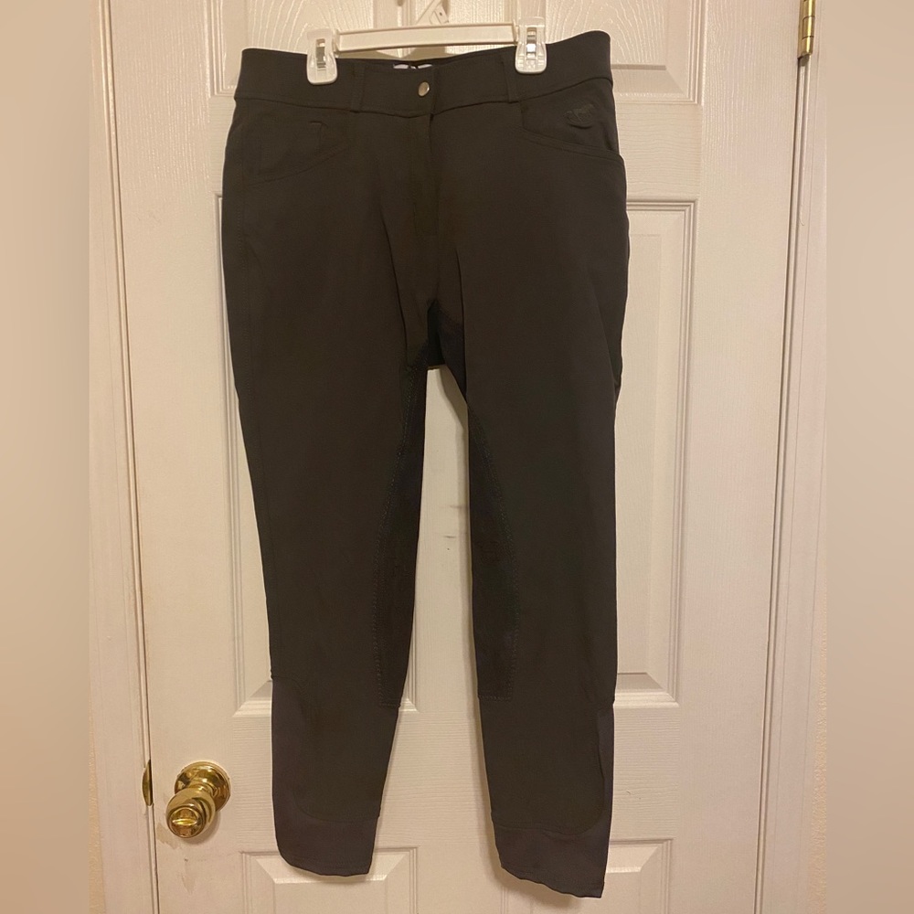Hadley Full Seat Breech, 32R Charcoal